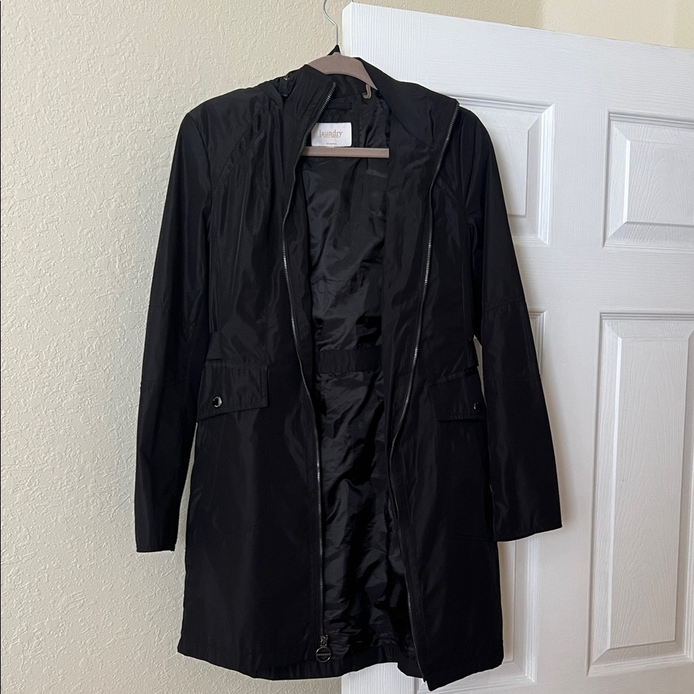 Laundry By Shelli Segal Black Utility Jacket